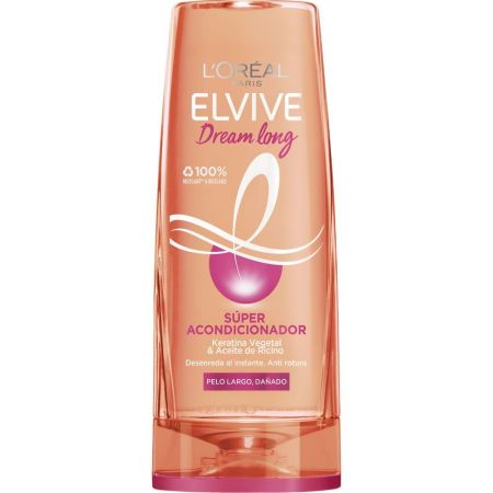 Elvive Dream Long Súper Acondicionador Acondicionador protege de roturas y puntas abiertas para cabello largo y dañado 300 ml