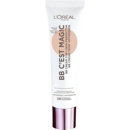L'Oreal Bb C'Est Magic Bb Cream Crema hidratante con color protege suaviza la piel corrige y unifica el cutis 24 horas