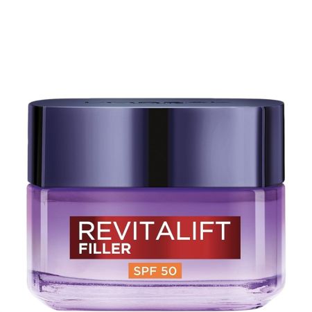 L'Oreal Revitalift Filler Crema Rellenadora Intensiva Spf 50 Crema de día antiedad rellena arrugas y devuelve el volumen 50 ml
