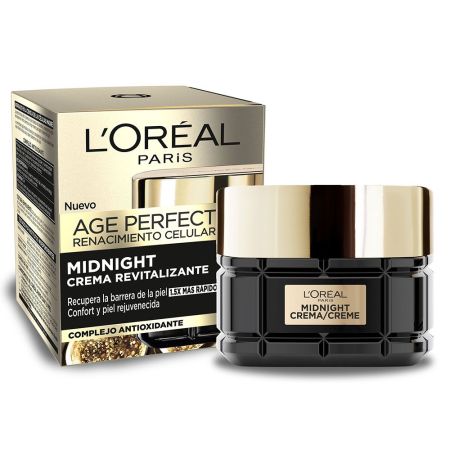 L'Oreal Age Perfect Renacimiento Celular Midnight Crema Crema de noche revitalizante recupera la barrera de la piel con complejo 30 ml