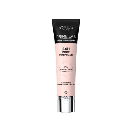 L'Oreal Prime Lab 24h Pore Minimizer Prebase de maquillaje minimiza poros y reduce el efecto graso