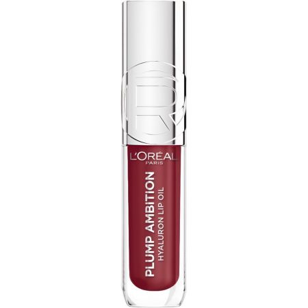 L'Oreal Plump Ambition Hyaluron Lip Oil Aceite labial voluminizador rellena e hidratacon ácido hialurónico para labios irresistibles 24 horas
