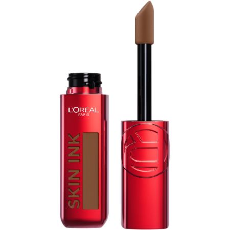 L'Oreal Infaillible Skin Ink Foundation Concealer Base de maquillaje y corrector resistente al agua ofrece acabado mate de alta fijación hasta 24 horas