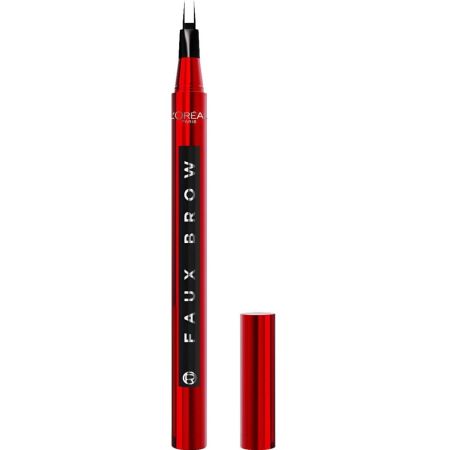 L'Oreal Infaillible Faux Brow Lápiz de cejas con tinta ultrafina y punta doble para definir y rellenar con precisión profesional
