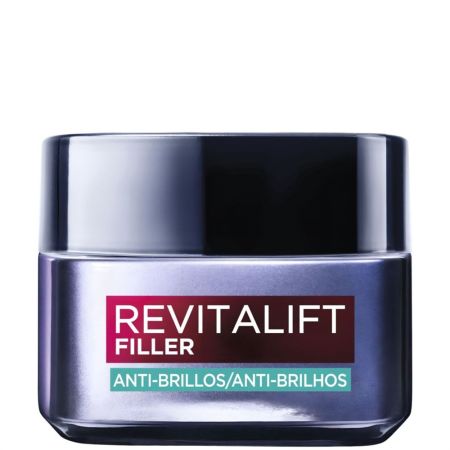 L'Oreal Revitalift Filler Gel-Crema Con Ácido Hialurónico Crema de textura gel de rápida absorción matifica rellena y reduce poros ofreciendo 8 horas antibrillos 50 ml