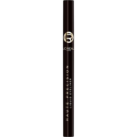 L'Oreal Haute Precision Liquid Eyeliner Delineador de ojos color intenso en un solo trazo hasta 24 horas de duración
