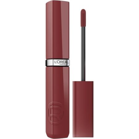 L'Oreal Infaillible Laque Resistance Barra de labios líquida ofrece comodidad brillo irresistible y color intenso que dura hasta 16 horas
