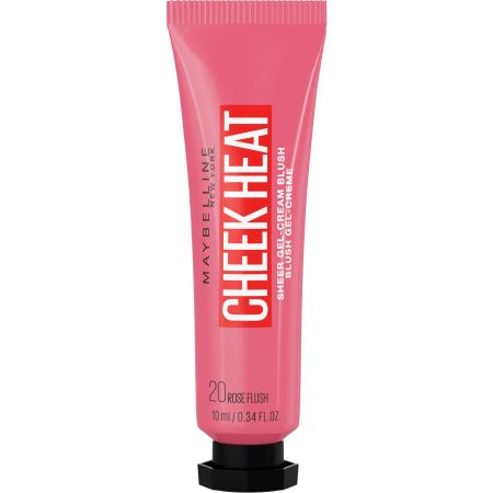 Maybelline Cheek Heat Sheer Gel Colorete en crema efecto buena cara para un aspecto radiante saludable y luminoso