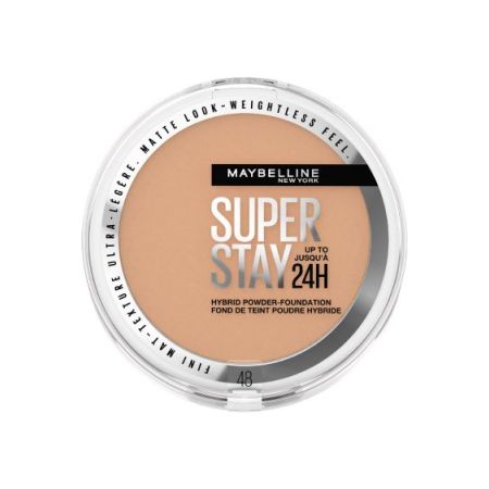 Maybelline Super Stay Hybrid Powder-Foundation Base de cobertura en polvo gran cobertura y ligereza