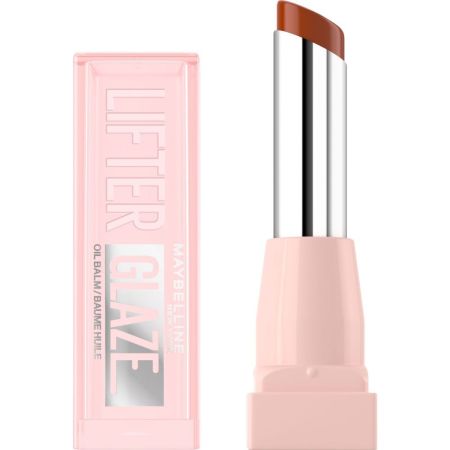 Maybelline Lifter Glaze Oil Balm Bálsamo labial hidratante proporciona un aspecto glaseado
