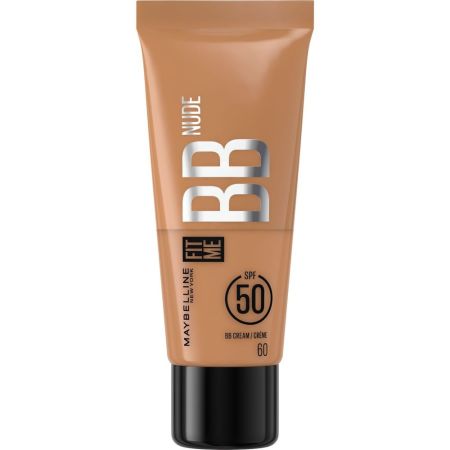 Maybelline Fit Me Bb Nude Cream Spf50 Crema hidratante con color embellece cubre imperfecciones y unifica el tono ofreciendo hidratación a la piel