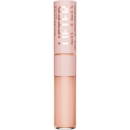 Maybelline Lifter Full Coverage Serum Concealer Corrector facial de cobertura total ilumina las ojeras al instante para una piel iluminada y rellena