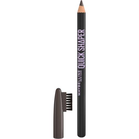 Maybelline Quick Shaper Perfilador de cejas con cepillo rellena áreas escasas y da forma a tus cejas 17 horas de duración