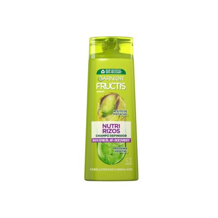 Fructis Nutri Rizos Champú Definidor Champú definidor limpia nutre y controla el encrespamiento para cabello rizado 380 ml