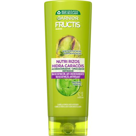 Fructis Nutri Rizos Acondicionador Definidor Acondicionador define limpia nutre y controla el encrespamiento para cabello rizado 250 ml