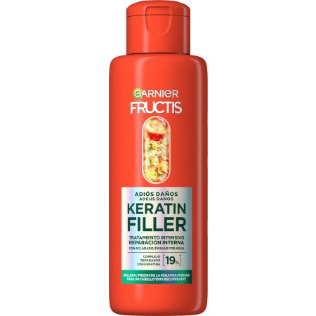 Fructis Adiós Daños Keratin Filler Tratamiento Intensivo Tratamiento intensivo reparación interna con keratina para cabellos dañados 200 ml