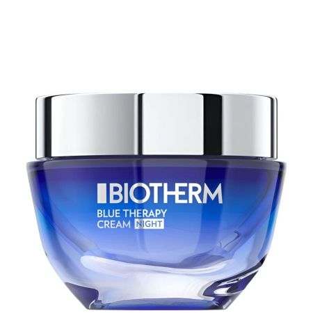Biotherm Blue Therapy Cream Night Crema facial de noche antiedad antioxidante piel alisada reafirmada y suavizada 50 ml