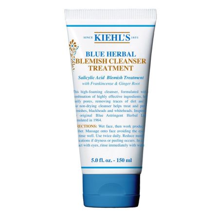 Kiehl'S Blue Herbal Blemish Cleanser Treatment Gel limpiador y purificador antiimperfecciones 150 ml