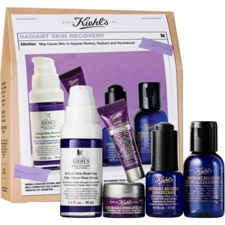 Kiehl'S Retinol Skin-Renewing Daily Micro-Dose Serum Estuche Sérum antiedad de noche con retinol reduce arrugas manchas y poros aumentando la luminosidad 30 ml