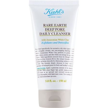 Kiehl'S Rare Earth Deep Pore Daily Cleanser Limpiador facial para poros que purifica y elimina toxinas de la piel