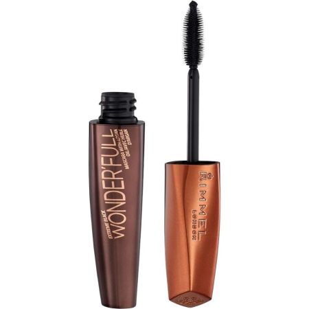 Rimmel London Wonder'Full Extreme Black Mascara With Argan Máscara de pestañas con aceite de argán ofrece definición extrema aumentando el volumen