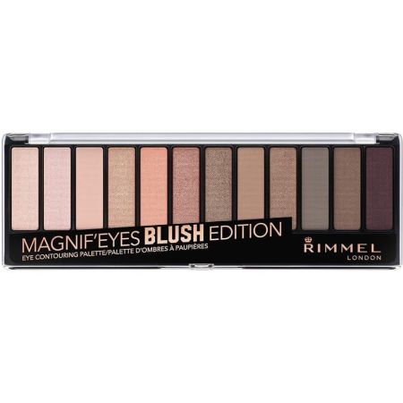 Rimmel London Magnif´eyes Blush Edition Eye Contouring Palette Paleta de sombras de ojos perfecta para esculpir sombrear y definir 12 tonos