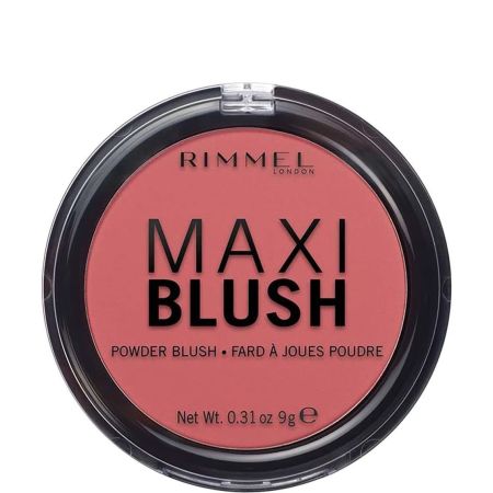 Rimmel London Maxi Blush Powder Blush Colorete ultrapigmentado de textura ultraligera y suave para looks suaves y vibrantes de larga duración