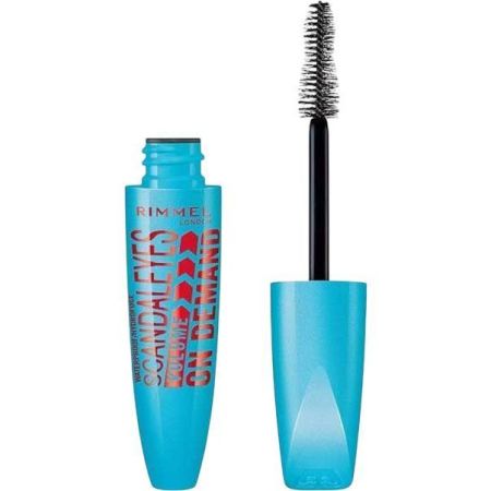 Rimmel London Scandal' Eyes Volumen On Demand Waterproof Máscara de pestañas resistente al agua consigue un volumen sin grumos