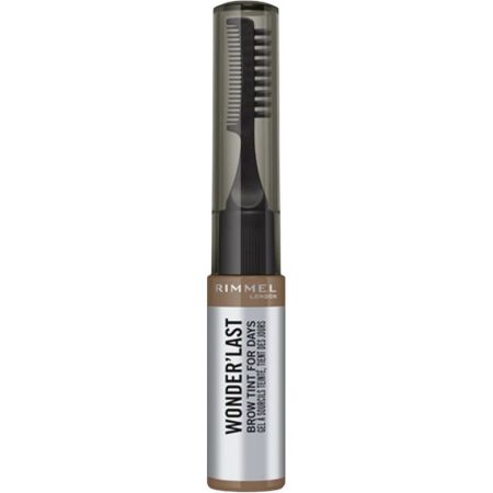 Rimmel London Wonder'Last Brow Tint For Days Tinte para cejas matiza tus arcos con una sola pasada para efecto completo y terso 24 horas