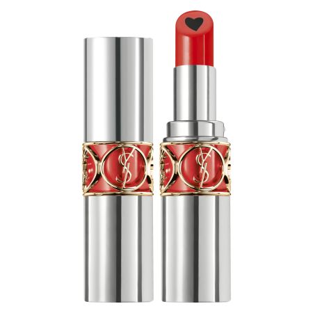 Yves Saint Laurent Rouge Volupte Plum-In-Colour Barra de labios para fusionar color y tratamiento aporta efecto volumen gracias al efecto brillo