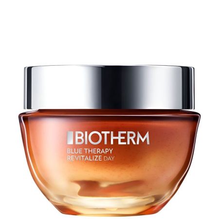 Biotherm Blue Therapy Revitalize Day Crema facial de día hidratante revitalizante y antiedad ofrece para piel más firme suave y radiante