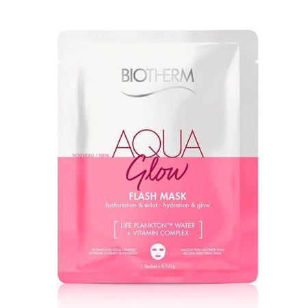 Biotherm Aqua Glow Flash Mask Mascarilla de hidratación y nutrición para dar luminosidad a la piel 50 ml