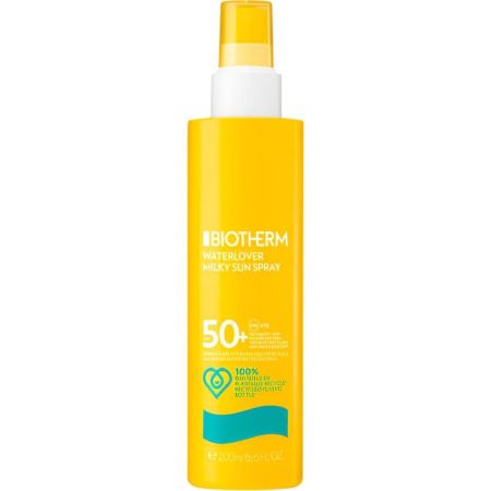 Biotherm Waterlover Milky Sun Spray Spf 50 Leche solar corporal de textura ligera muy resistente al agua 200 ml