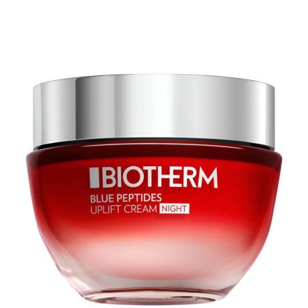 Biotherm Blue Peptides Uplift Cream Night Crema facial de noche antiedad reafirmante efecto lifting ofrece mayor firmeza y luminosidad 50 ml