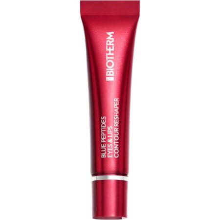 Biotherm Blue Peptides Eyes & Lips Contour Reshaper Bálsamo para contorno de ojos y labios reduce las líneas de expresión mejorara la firmeza y revitaliza la piel 15 ml