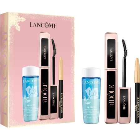 Lancôme Lash Idôle Estuche Máscara de pestañas separa y aporta volumen en abanico para acabado impactante y natural 24 horas