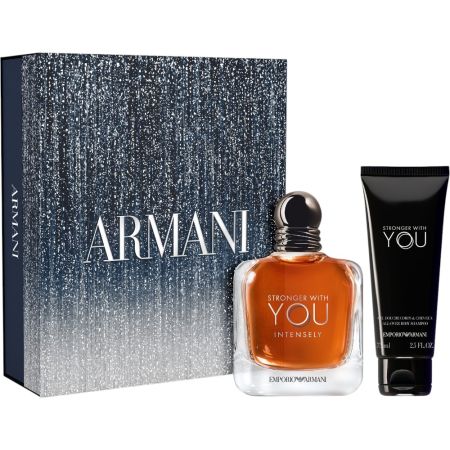 Armani Stronger With You Him  Intensely Estuche Eau de parfum para hombre 100 ml
