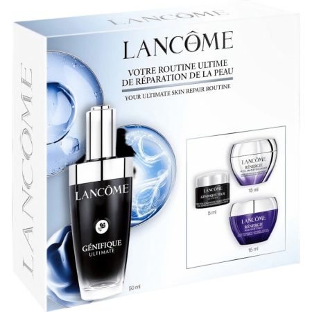 Lancôme Génifique Ultimate Estuche Sérum antiedad doble reparación restaura la barrera cutánea y combate primeros signos de envejecimiento 50 ml