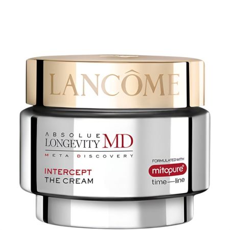 Lancôme Absolue Longevity Md Intercept The Cream Crema facial antiedad avanzada de textura reconfortante refuerza la resiliencia de la piel manteniendo su integridad estructural 50 ml