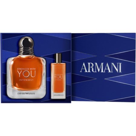 Armani Stronger With You Intensely Estuche Eau de parfum para hombre 100 ml