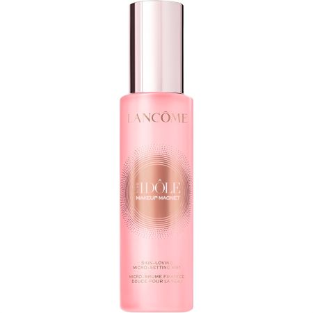 Lancôme Idôle Makeup Magnet Skin-Loving Micro-Setting Mist Fijador de maquillaje resistente al agua ofrece acabado fresco hasta 24 horas con ácido hialurónico y cafeína 100 ml