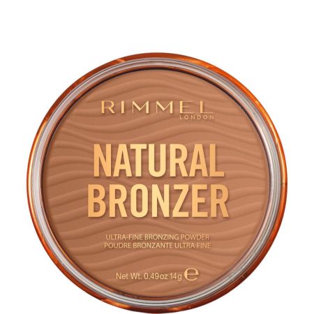 Rimmel London Natural Bronzer Ultra-Fine Bronzing Powder Polvos compactos bronceadores resistentes al agua aspecto uniforme y bronceado