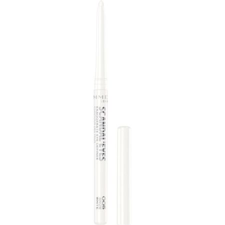 Rimmel London Scandaleyes Exaggerate Eye Deliner Delineador de ojos automático resistente al agua de textura cremosa para alto impacto de color
