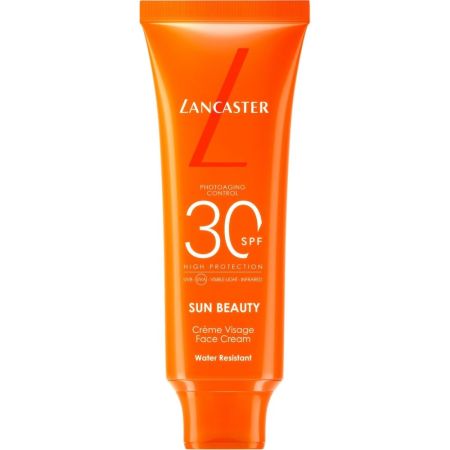 Lancaster Sun Beauty Sublime Tan Face Cream Spf 30 Protector solar facial potencia el bronceado para un acabado radiante y uniforme 50 ml