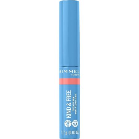 Rimmel London Kind & Free Tinted Lip Balm Bálsamo labial con color hidratante nutritivo vegano y sostenible