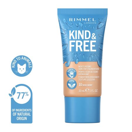 Rimmel London Kind & Free Base maquillaje vegano y sostenible