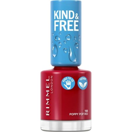 Rimmel London Kind & Free Esmalte De Uñas Esmalte de uñas vegano y sostenible ofrece una duración de hasta 5 días