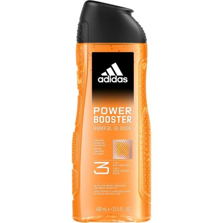 Adidas Power Booster Shower Gel Gel de baño y ducha perfumado para hombre 400 ml