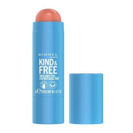 Rimmel London Kind & Free Tinted Multi Stick Colorete en barra multifuncional vegano y sostenible