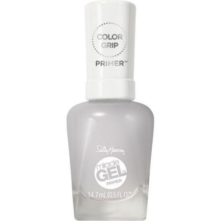 Sally Hansen Miracle Gel Primer Tratamiento base acabado de gel perfecto y brillo impecable de larga duración sin necesidad de lámpara uv